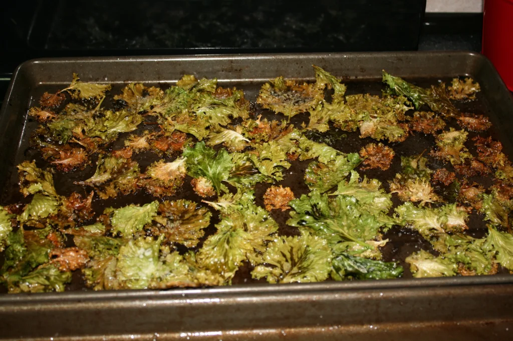 Home Made Kale Chips